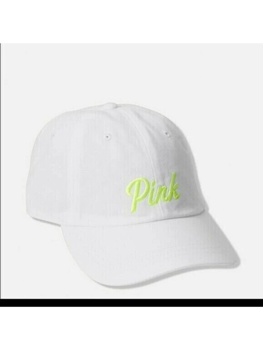 Victoria's Secret Pink Hat Baseball Cap Doing My Thing Adjustable Logo OS NWT